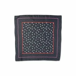 New 💯 Giani Bernini 👩 Women's Scribble Hearts Square Scarf Black 🧨 -Giani Bernini Shop unnamed file 1924