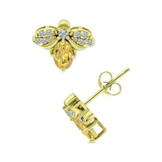 Flash Sale ๐ Giani Bernini Cubic Zirconia Bee Stud Earrings In 18k Gold-Plated Sterling Silver, Created For Macy's Gold Over Silver ๐งจ 3 Flash Sale ๐ Giani Bernini Cubic Zirconia Bee Stud Earrings In 18k Gold-Plated Sterling Silver, Created For Macy's Gold Over Silver ๐งจ - Image 3