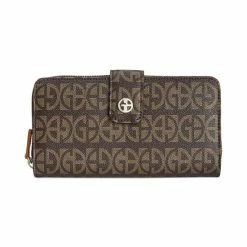 Coupon ๐ฅฐ Giani Bernini Block Signature All In One Wallet, Created For Macy's Brown/british Tan/silver ๐