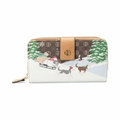 Brand new 👏 Giani Bernini Sledding Wallet, Created For Macy's Brown Signature 💯