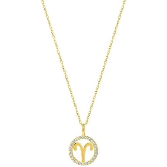 Discount ✔️ Giani Bernini Cubic Zirconia Zodiac Halo 18 Pendant Necklace In 18k Gold-Plated Sterling Silver, Created For Macy's Virgo ✔️ 4 Discount ✔️ Giani Bernini Cubic Zirconia Zodiac Halo 18 Pendant Necklace In 18k Gold-Plated Sterling Silver, Created For Macy's Virgo ✔️ - Image 4