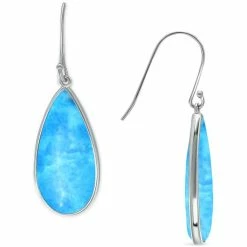 Discount 🧨 Giani Bernini Onyx Teardrop Bezel Drop Earrings In Sterling Silver (Also In Blue Howlite & Sodalite), Created For Macy's 🌟