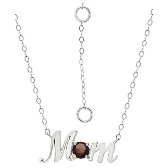 Wholesale 😉 Giani Bernini Crystal Birth Month Mom Pendant Necklace In Sterling Silver, 16 + 2 Extender, Created For Macy's February 🌟 1 Wholesale 😉 Giani Bernini Crystal Birth Month Mom Pendant Necklace In Sterling Silver, 16 + 2 Extender, Created For Macy's February 🌟