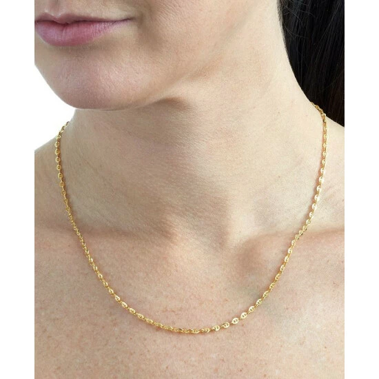 Coupon ๐ Giani Bernini Anchor Link 18 Chain Necklace, Created For Macy's Gold Over Silver ๐ 2 Coupon ๐ Giani Bernini Anchor Link 18 Chain Necklace, Created For Macy's Gold Over Silver ๐ - Image 2