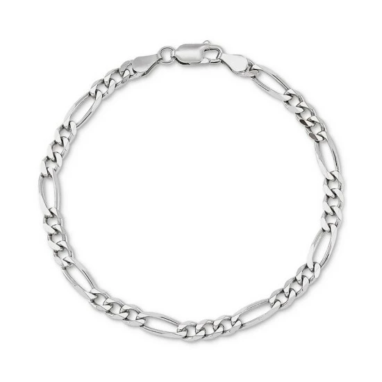 Cheap โ Giani Bernini Figaro Link Chain Bracelet In Sterling Silver, Created For Macy's ๐คฉ 1 Cheap โ Giani Bernini Figaro Link Chain Bracelet In Sterling Silver, Created For Macy's ๐คฉ