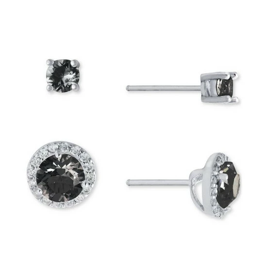 Discount ๐ฅฐ Giani Bernini 2-Pc. Set Crystal & Cubic Zirconia Solitaire & Halo Stud Earrings, Created For Macy's Blue ๐ 1 Discount ๐ฅฐ Giani Bernini 2-Pc. Set Crystal & Cubic Zirconia Solitaire & Halo Stud Earrings, Created For Macy's Blue ๐