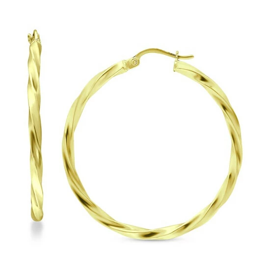 Deals ๐ฏ Giani Bernini Large Twist Hoop Earrings In 18k Gold-Plated Sterling Silver, 2-3/8, Created For Macy's Gold Over Silver ๐ 1 Deals ๐ฏ Giani Bernini Large Twist Hoop Earrings In 18k Gold-Plated Sterling Silver, 2-3/8, Created For Macy's Gold Over Silver ๐