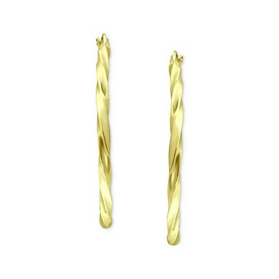 Deals ๐ฏ Giani Bernini Large Twist Hoop Earrings In 18k Gold-Plated Sterling Silver, 2-3/8, Created For Macy's Gold Over Silver ๐ 3 Deals ๐ฏ Giani Bernini Large Twist Hoop Earrings In 18k Gold-Plated Sterling Silver, 2-3/8, Created For Macy's Gold Over Silver ๐ - Image 3