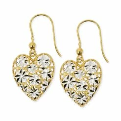 Brand new 😉 Giani Bernini Openwork Filigree Heart Drop Earrings In Sterling Silver & 18k Gold-Plate, Created For Macy's Gold Over Silver 😍