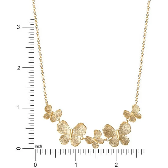 Cheap ๐ Giani Bernini Butterfly Statement Necklace In 18k Gold-Plated Sterling Silver, 18 + 2 Extender, Created For Macy's Gold Over Silver ๐ 4 Cheap ๐ Giani Bernini Butterfly Statement Necklace In 18k Gold-Plated Sterling Silver, 18 + 2 Extender, Created For Macy's Gold Over Silver ๐ - Image 4
