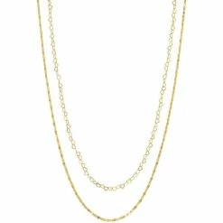 Coupon 🤩 Giani Bernini Heart Chain 18 Layered Necklace In 18k Gold-Plated Sterling Silver, Created For Macy's 🥰