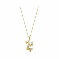 Promo 🔥 Giani Bernini Cubic Zirconia Three Butterfly Pendant Necklace In Gold-Plated Sterling Silver, 18 + 2 Extender, Created For Macy's 👍 -Giani Bernini Shop unnamed file 2267