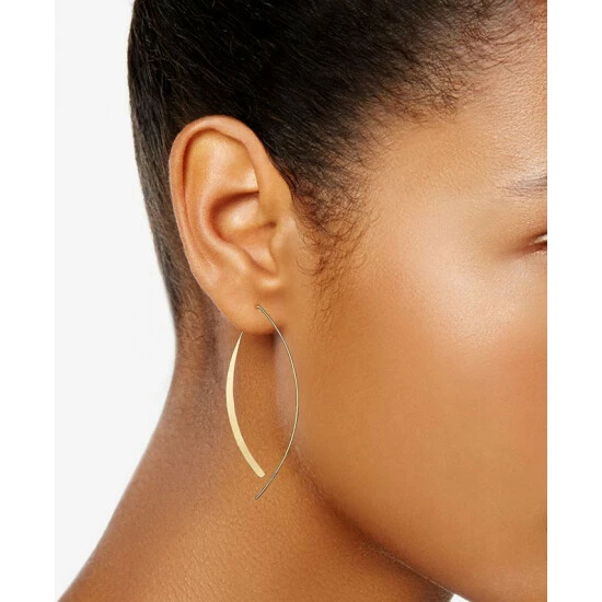 Best deal ๐คฉ Giani Bernini Polished Threader Earrings In 18k Gold-Plated Sterling Silver, Created For Macy's โ 2 Best deal ๐คฉ Giani Bernini Polished Threader Earrings In 18k Gold-Plated Sterling Silver, Created For Macy's โ - Image 2