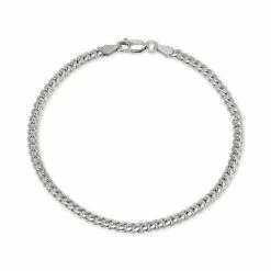 Cheapest ✔️ Giani Bernini Cuban Link Chain Bracelet In Sterling Silver, Created For Macy's 😀