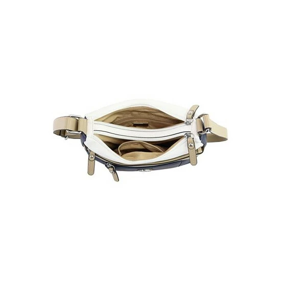 Hot Sale ๐ Giani Bernini Colorblock Pebble Hobo, Created For Macy's Wht/oatmeal/nvy ๐ฏ 3 Hot Sale ๐ Giani Bernini Colorblock Pebble Hobo, Created For Macy's Wht/oatmeal/nvy ๐ฏ - Image 3