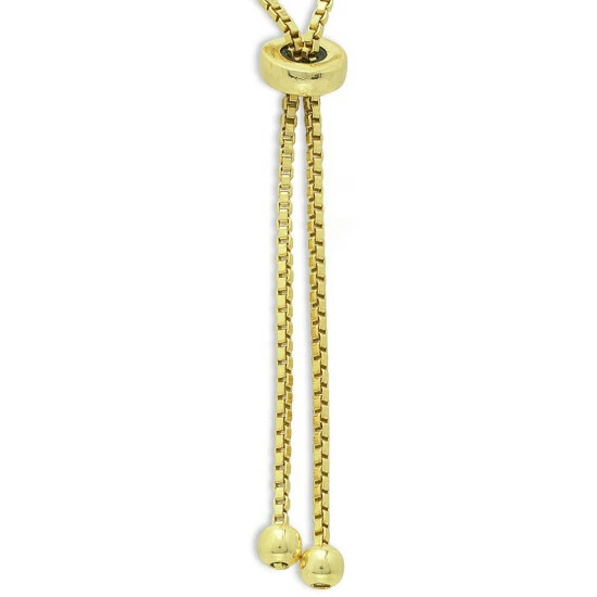 Coupon ✨ Giani Bernini Cubic Zirconia Pineapple Bolo Bracelet In 18k Gold-Plated Sterling Silver, Created For Macy's 18k Over Sterling Silver 🤩 4 Coupon ✨ Giani Bernini Cubic Zirconia Pineapple Bolo Bracelet In 18k Gold-Plated Sterling Silver, Created For Macy's 18k Over Sterling Silver 🤩 - Image 4