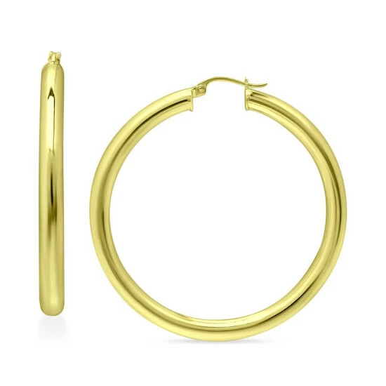 Deals ❤️ Giani Bernini Polished Hoop Earrings, Created For Macy's Gold Over Silver ⌛ 1 Deals ❤️ Giani Bernini Polished Hoop Earrings, Created For Macy's Gold Over Silver ⌛