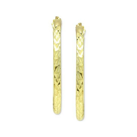 Best reviews of 🤩 Giani Bernini Medium Textured Hoop Earrings In 18k Gold-Plated Sterling Silver, Created For Macy's 18k Gold Over Sterling Silver ✔️ 2 Best reviews of 🤩 Giani Bernini Medium Textured Hoop Earrings In 18k Gold-Plated Sterling Silver, Created For Macy's 18k Gold Over Sterling Silver ✔️ - Image 2