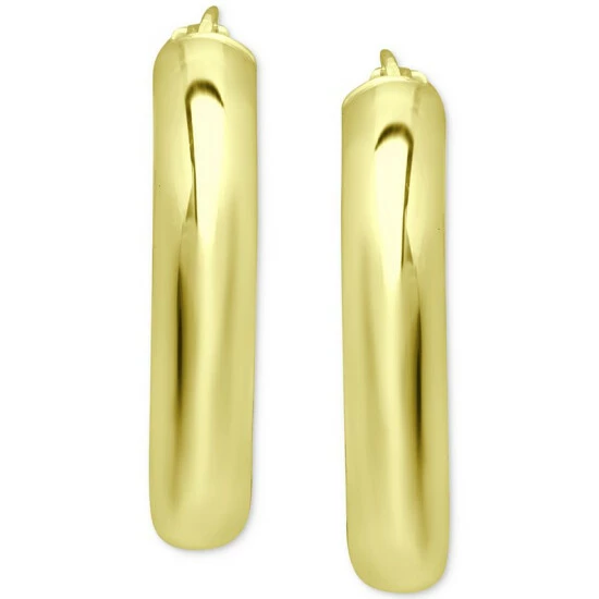 Brand new ๐ Giani Bernini Medium Polished Hoop Earrings In 18K Gold-Plated Sterling Silver, 1-3/8, Created For Macy's Gold Over Silver ๐ 2 Brand new ๐ Giani Bernini Medium Polished Hoop Earrings In 18K Gold-Plated Sterling Silver, 1-3/8, Created For Macy's Gold Over Silver ๐ - Image 2