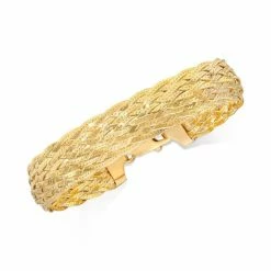 Top 10 🎁 Giani Bernini Braided Link Bracelet In 18k Gold-Plated Sterling Silver, Created For Macy's 👍