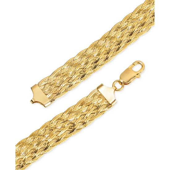 Top 10 ๐ Giani Bernini Braided Link Bracelet In 18k Gold-Plated Sterling Silver, Created For Macy's ๐ 2 Top 10 ๐ Giani Bernini Braided Link Bracelet In 18k Gold-Plated Sterling Silver, Created For Macy's ๐ - Image 2