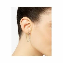 Best Pirce 👏 Giani Bernini Medium Two-Tone Textured Hoop Earrings In Sterling Silver & 18k Gold-Plate, 1.37, Created For Macy's Twotone 🌟 -Giani Bernini Shop unnamed file 2509