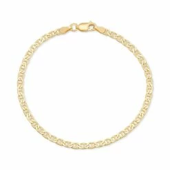 Outlet 🧨 Giani Bernini Mariner Link Chain Bracelet In 18k Gold-Plated Sterling Silver, Created For Macy's ❤️