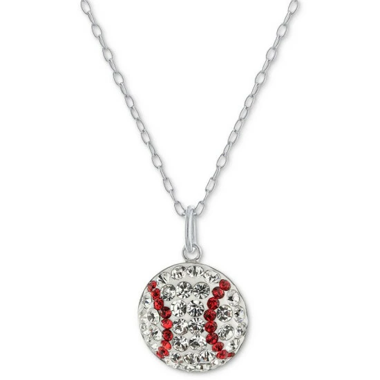 Coupon ๐ Giani Bernini Crystal โพ Baseball 18 Pendant Necklace In Sterling Silver, Created For Macy's Multi ๐คฉ 1 Coupon ๐ Giani Bernini Crystal โพ Baseball 18 Pendant Necklace In Sterling Silver, Created For Macy's Multi ๐คฉ