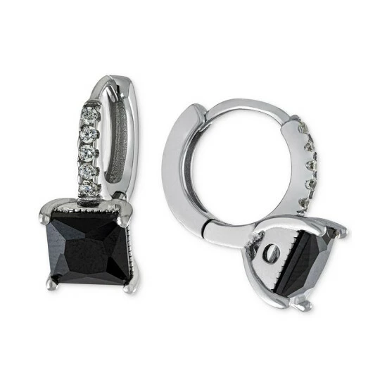 New ๐ฅ Giani Bernini Cubic Zirconia Huggie Hoop Earrings In Sterling Silver, 0.5, Created For Macy's ๐ 1 New ๐ฅ Giani Bernini Cubic Zirconia Huggie Hoop Earrings In Sterling Silver, 0.5, Created For Macy's ๐