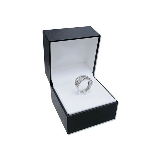Discount 👍 Giani Bernini Cubic Zirconia Pave Interlocking Ring (1-1/6 Ct. T.w.) In Sterling Silver 😉 2 Discount 👍 Giani Bernini Cubic Zirconia Pave Interlocking Ring (1-1/6 Ct. T.w.) In Sterling Silver 😉 - Image 2