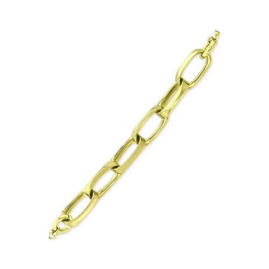 Coupon 😍 Giani Bernini Large Link Ankle Bracelet In 18k Gold-Plated Sterling Silver & Sterling Silver, Created For Macy's ⌛ 3 Coupon 😍 Giani Bernini Large Link Ankle Bracelet In 18k Gold-Plated Sterling Silver & Sterling Silver, Created For Macy's ⌛ - Image 3