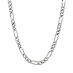 Discount 🤩 Giani Bernini Figaro Link 18 Chain Necklace In Sterling Silver 😉