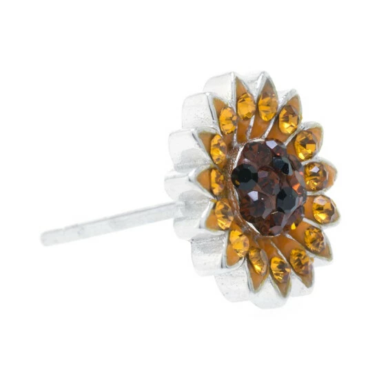 Budget ๐ Giani Bernini Sunflower Stud Earrings In Sterling Silver Gold ๐ฏ 2 Budget ๐ Giani Bernini Sunflower Stud Earrings In Sterling Silver Gold ๐ฏ - Image 2