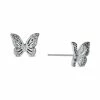 Wholesale 🛒 Giani Bernini Cubic Zirconia (3/8 Ct. T.w.) Butterfly Stud Earrings In Sterling Silver 👍