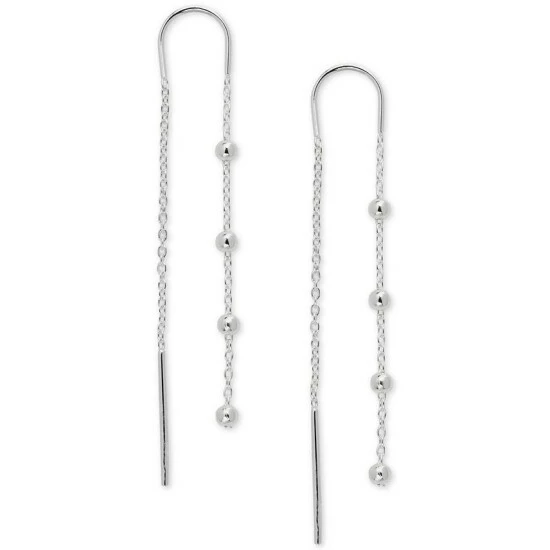Cheapest ๐ Giani Bernini Polished Ball Chain Threader Drop Earrings In 18k Gold-Plated Sterling Silver, Created For Macy's (Also In Sterling Silver) โ 1 Cheapest ๐ Giani Bernini Polished Ball Chain Threader Drop Earrings In 18k Gold-Plated Sterling Silver, Created For Macy's (Also In Sterling Silver) โ