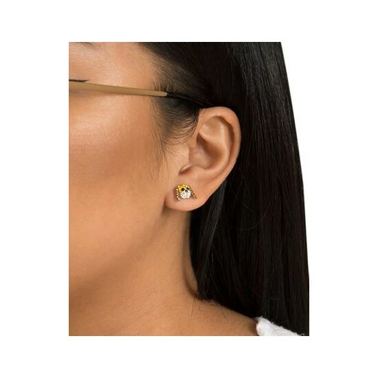 New ๐ Giani Bernini Brown And White Pave Crystal ๐ Dog Face Stud Earrings Set In Sterling Silver White/brown ๐ฅ 3 New ๐ Giani Bernini Brown And White Pave Crystal ๐ Dog Face Stud Earrings Set In Sterling Silver White/brown ๐ฅ - Image 3