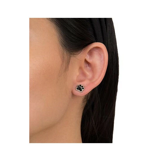 Deals ๐ Giani Bernini Black Pave Crystal ๐ฆฎ Dog Paw Stud Earrings Set In Sterling Silver ๐ 2 Deals ๐ Giani Bernini Black Pave Crystal ๐ฆฎ Dog Paw Stud Earrings Set In Sterling Silver ๐ - Image 2