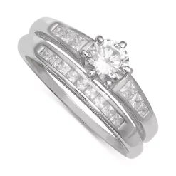 Flash Sale 👏 Giani Bernini 2-Pc Cubic Zirconia Bridal Set In Sterling Silver, Created For Macy's 🥰 -Giani Bernini Shop unnamed file 279