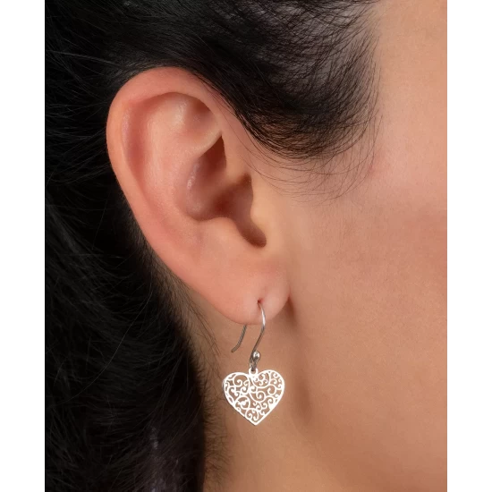 Deals ๐ Giani Bernini Filigree Heart Drop Earrings, Created For Macy's Sterling Silver ๐งจ 3 Deals ๐ Giani Bernini Filigree Heart Drop Earrings, Created For Macy's Sterling Silver ๐งจ - Image 3