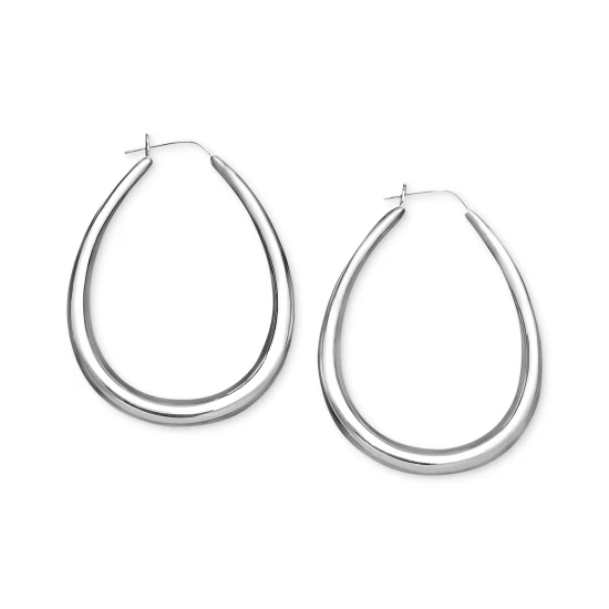 Buy ๐ Giani Bernini Large Sterling Silver Graduated Drop Hoops, 1.75 ๐ฏ 4 Buy ๐ Giani Bernini Large Sterling Silver Graduated Drop Hoops, 1.75 ๐ฏ - Image 4