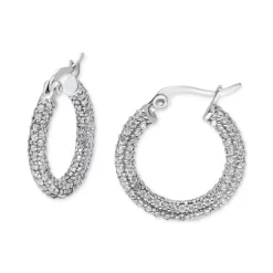 Budget 🔔 Giani Bernini Cubic Zirconia Pavé Small Hoop Earrings In Sterling Silver, 0.75, Created For Macy's ✔️ 7 Budget 🔔 Giani Bernini Cubic Zirconia Pavé Small Hoop Earrings In Sterling Silver, 0.75, Created For Macy's ✔️ -Giani Bernini Shop unnamed file 366