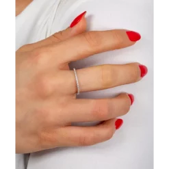 Brand new ⌛ Giani Bernini Cubic Zirconia Narrow Band, Created For Macy's Sterling Silver 😀 -Giani Bernini Shop unnamed file 373