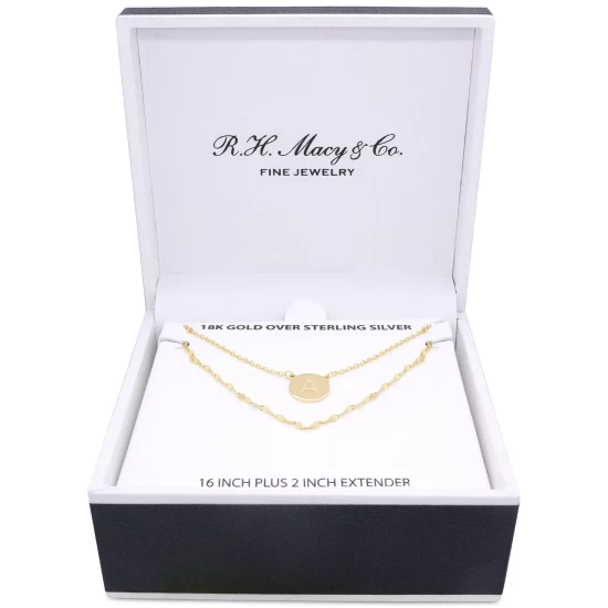 Coupon ๐ Giani Bernini Initial Disc Layered Pendant Necklace In 18k Gold-Plated Sterling Silver, Created For Macy's ๐ฏ 5 Coupon ๐ Giani Bernini Initial Disc Layered Pendant Necklace In 18k Gold-Plated Sterling Silver, Created For Macy's ๐ฏ - Image 5
