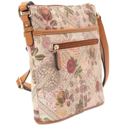 New 👏 Giani Bernini Floral Print North South Crossbody, Created For Macy's Fall Floral 😍 -Giani Bernini Shop unnamed file 415