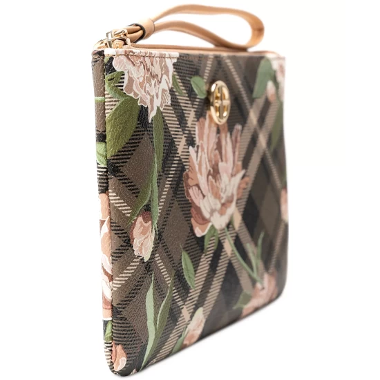 Coupon 👏 Giani Bernini Holiday Plaid Floral Wristlet, Created For Macy's Green Plaid 👏 5 Coupon 👏 Giani Bernini Holiday Plaid Floral Wristlet, Created For Macy's Green Plaid 👏 - Image 5