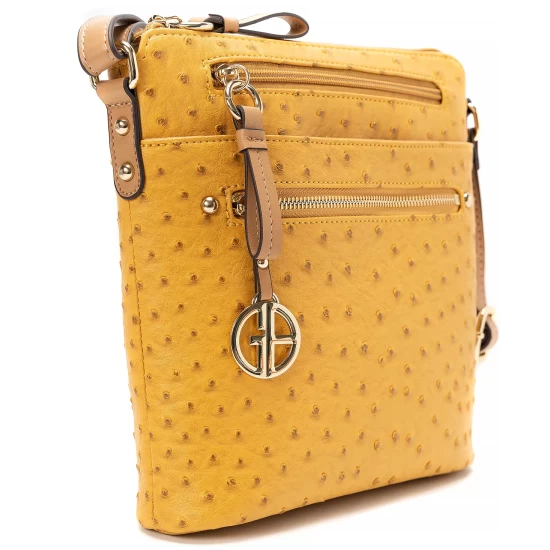 Brand new 🤩 Giani Bernini Novelty Bear East West Crossbody, Created By Macy's Brown Block Signature 🧨 2 Brand new 🤩 Giani Bernini Novelty Bear East West Crossbody, Created By Macy's Brown Block Signature 🧨 - Image 2
