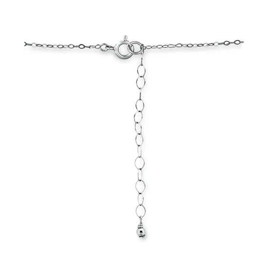 Hot Sale ❤️ Giani Bernini Cubic Zirconia & Enamel Triangle Pendant Necklace In Sterling Silver, 16 + 2 Extender, Created For Macy's 💯 5 Hot Sale ❤️ Giani Bernini Cubic Zirconia & Enamel Triangle Pendant Necklace In Sterling Silver, 16 + 2 Extender, Created For Macy's 💯 - Image 5