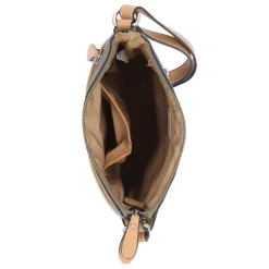 Deals ๐ Giani Bernini Nappa Leather Hobo Bag, Created For Macy's Red/silver โ๏ธ