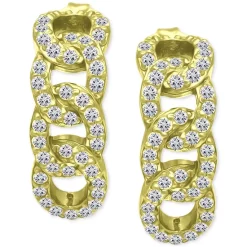 Top 10 🤩 Giani Bernini Cubic Zirconia Pavé Chain Link Half Hoop Earrings, Created For Macy's Gold Over Silver 🤩 9 Top 10 🤩 Giani Bernini Cubic Zirconia Pavé Chain Link Half Hoop Earrings, Created For Macy's Gold Over Silver 🤩 -Giani Bernini Shop unnamed file 557