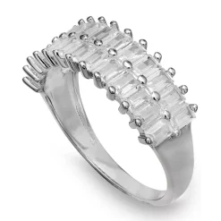 Best deal ⌛ Giani Bernini Cubic Zirconia Baguette Statement Ring In Sterling Silver, Created For Macy's White 👍 -Giani Bernini Shop unnamed file 568